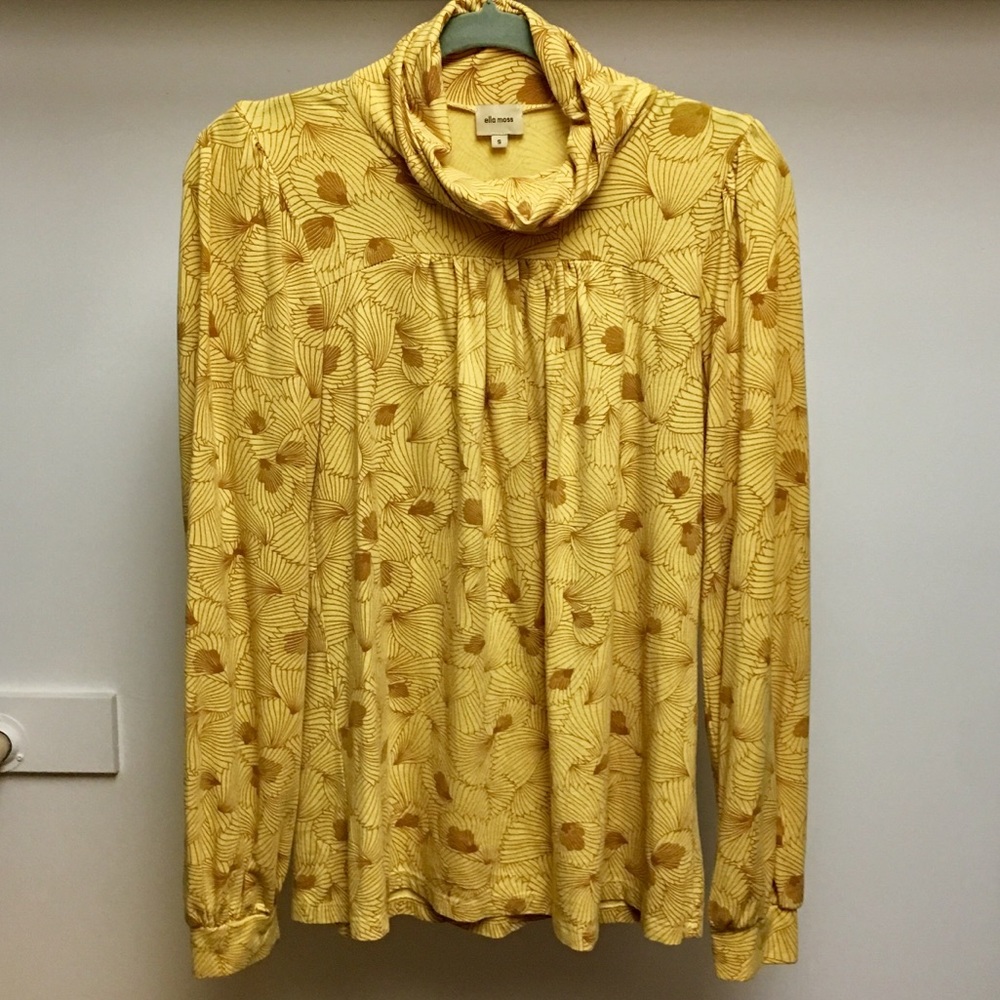 anthropologie ella moss turtleneck
